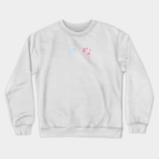 Baby newborn hanging baby symbols Crewneck Sweatshirt